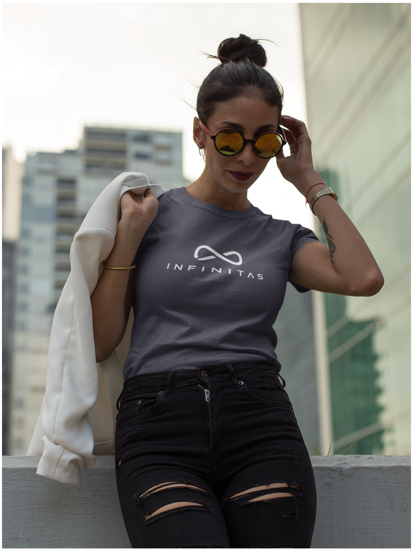 Essential Tee| Charcoal